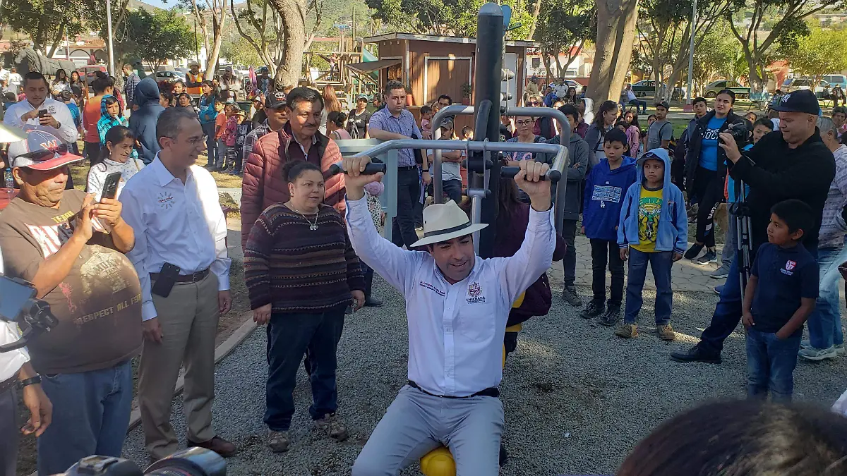 Inauguración parque coca cola 