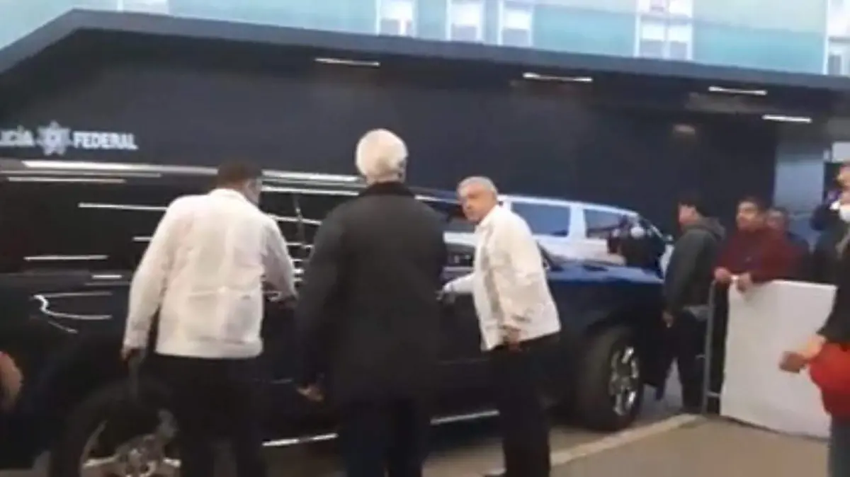 Llegada de AMLO