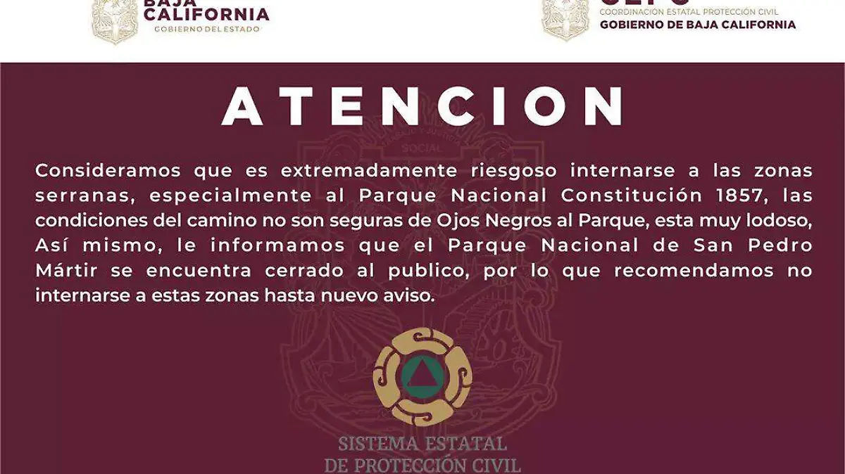 Protección Civil de BC