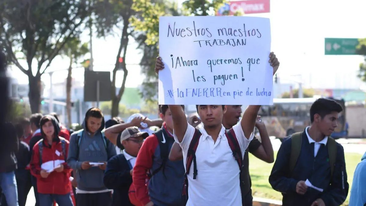 Protesta maestros