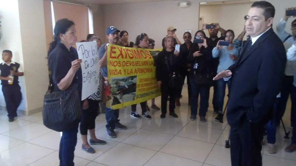 Manifestación en PGJE