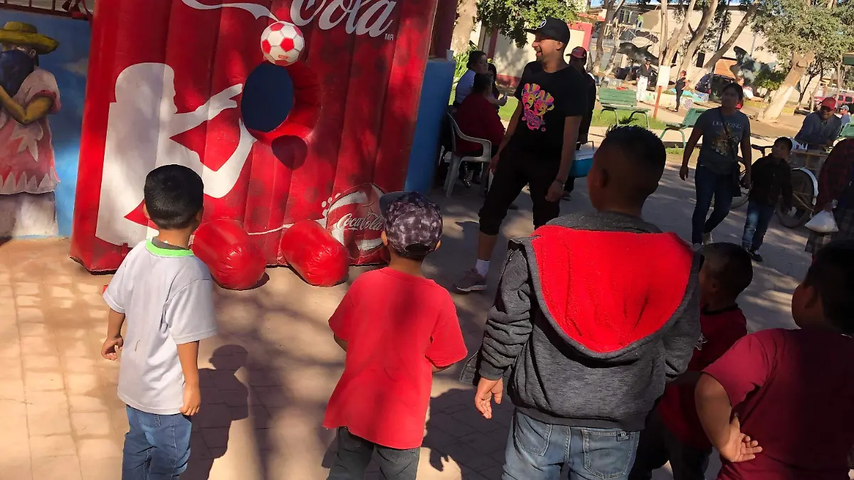 Inauguración parque coca cola 