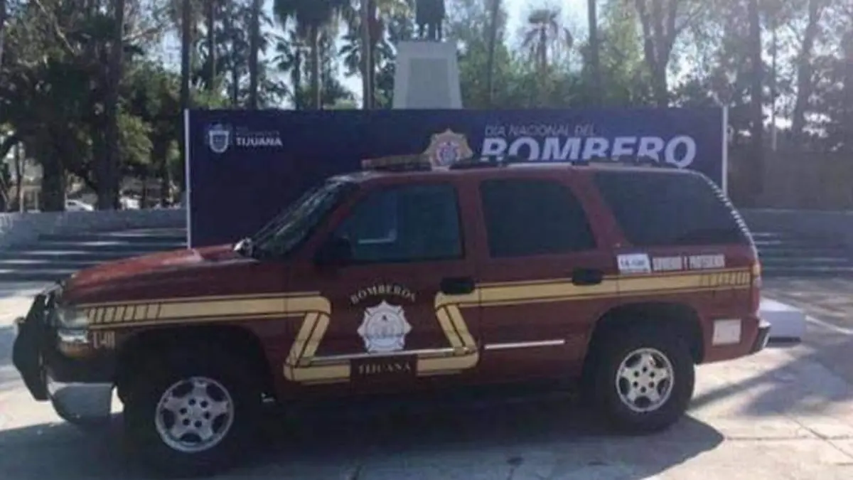 Unidad de bomberos robada
