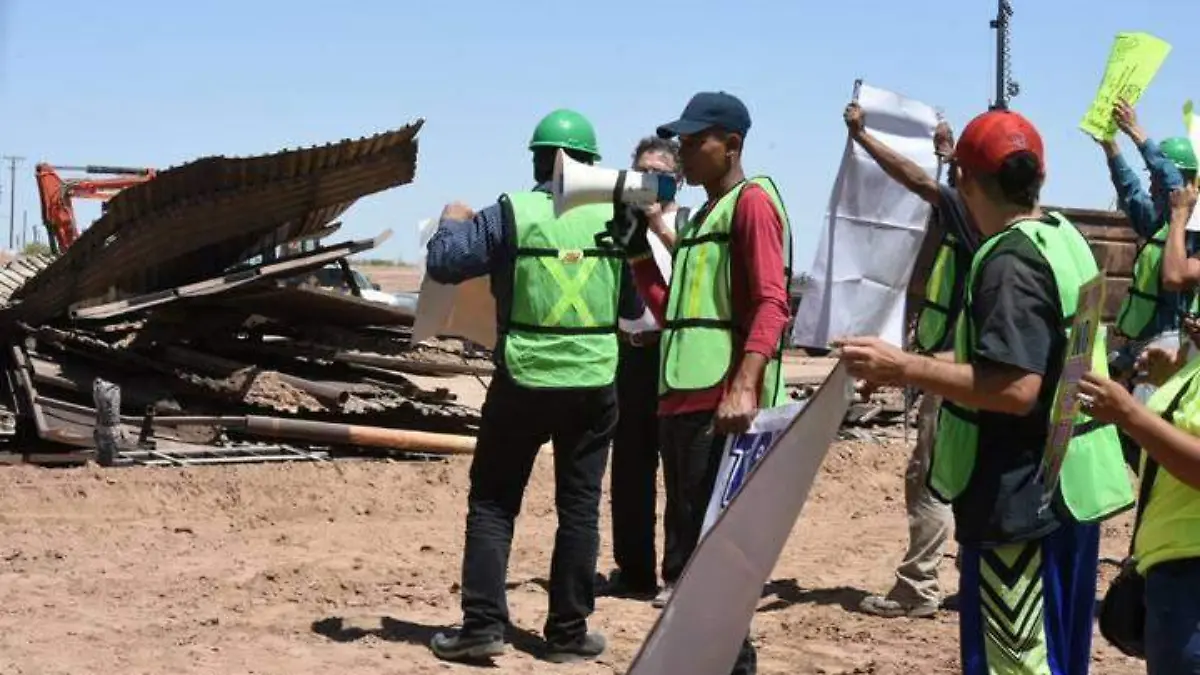 Retan manifestantes a _Border Patrol_ 3