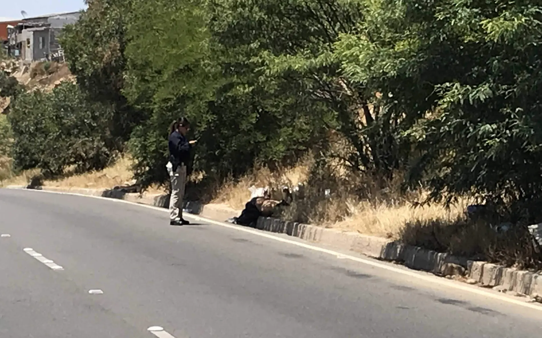 Abandonan cuerpo atado de manos en la rampa Buena Vista