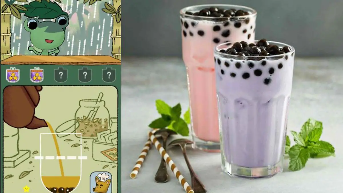 boba tea doodle