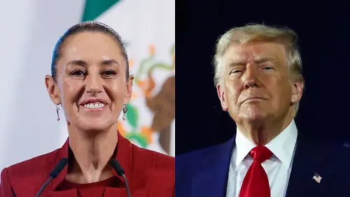 Donald Trump - Claudia sheinbaum