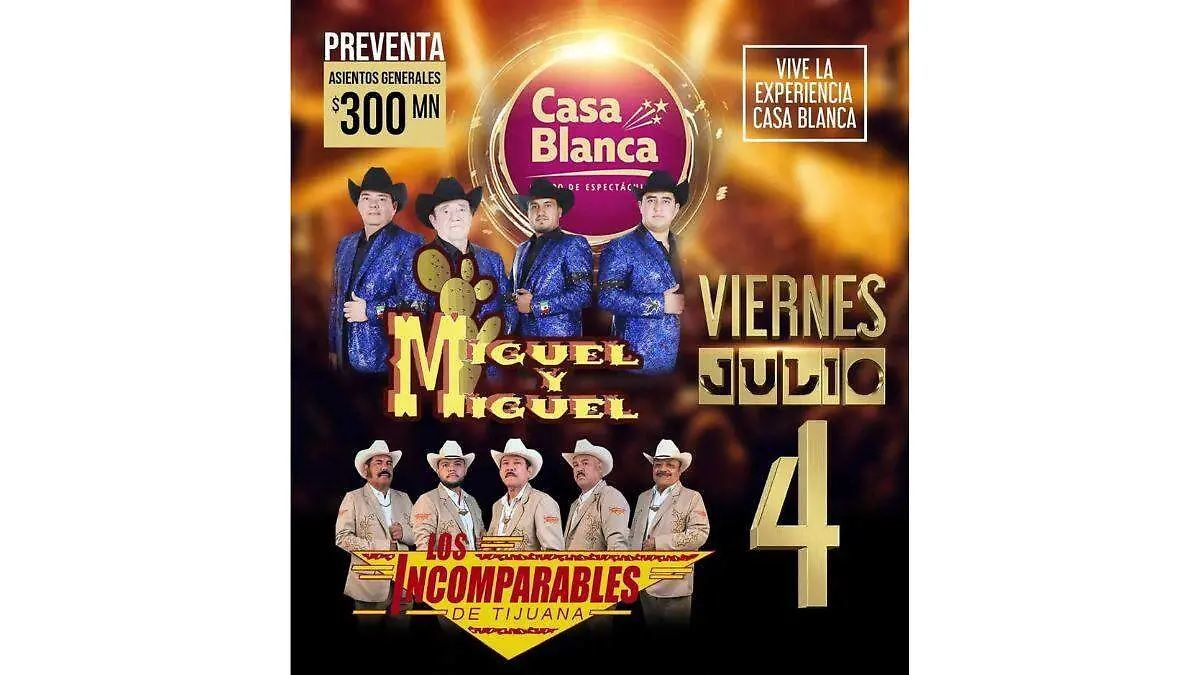 Miguel y Miguel con Los Incomparables de Tijuana