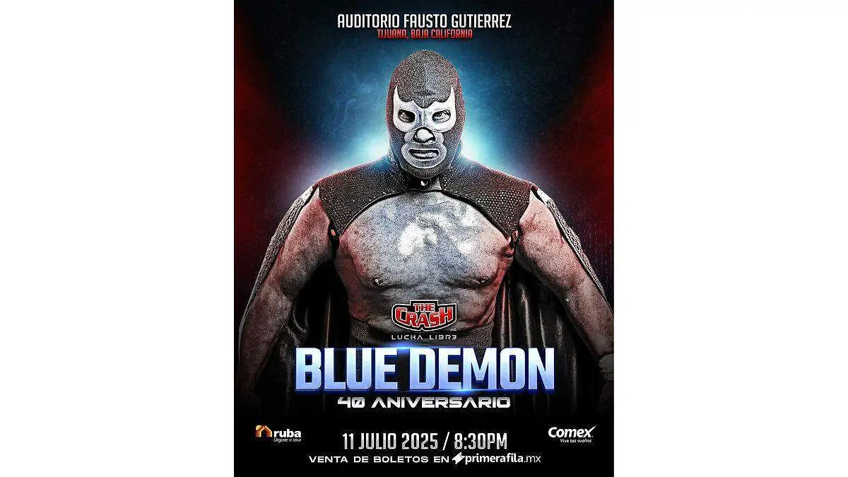The Crash: Blue Demon 40 aniversario