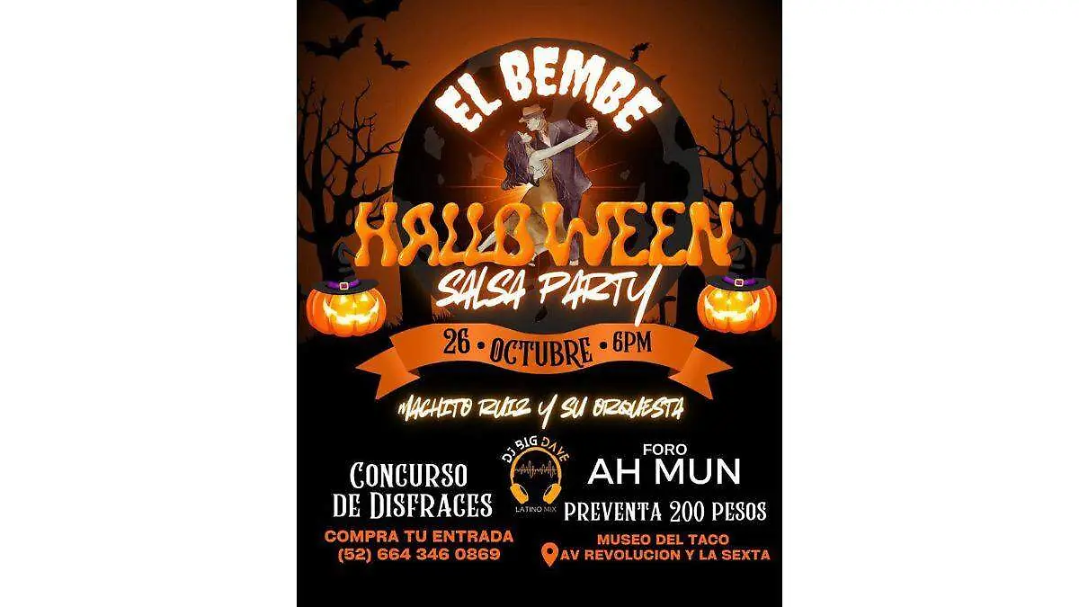 Halloween Salsa Party