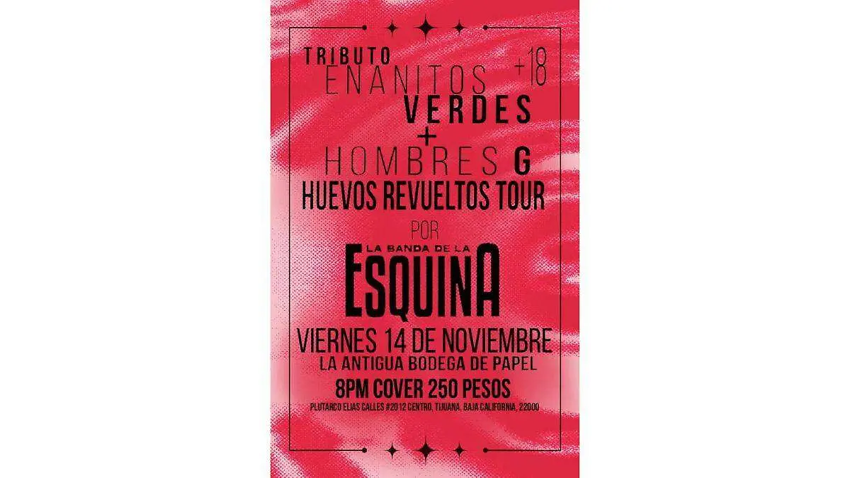 Tributo Enanitos Verdes+Hombres G