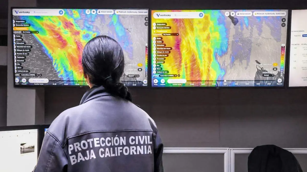 Tormenta invernal-protección civil