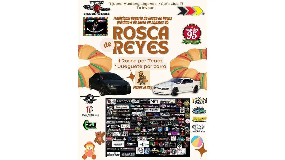 Rosca de Reyes, Tijuana Mustang Legends
