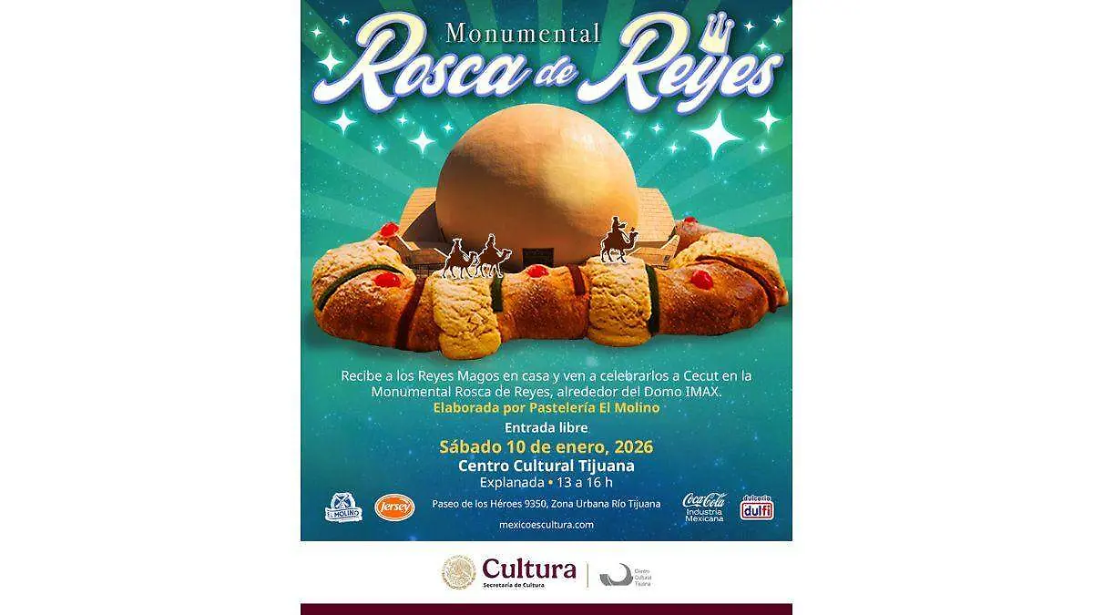 Monumental Rosca de Reyes