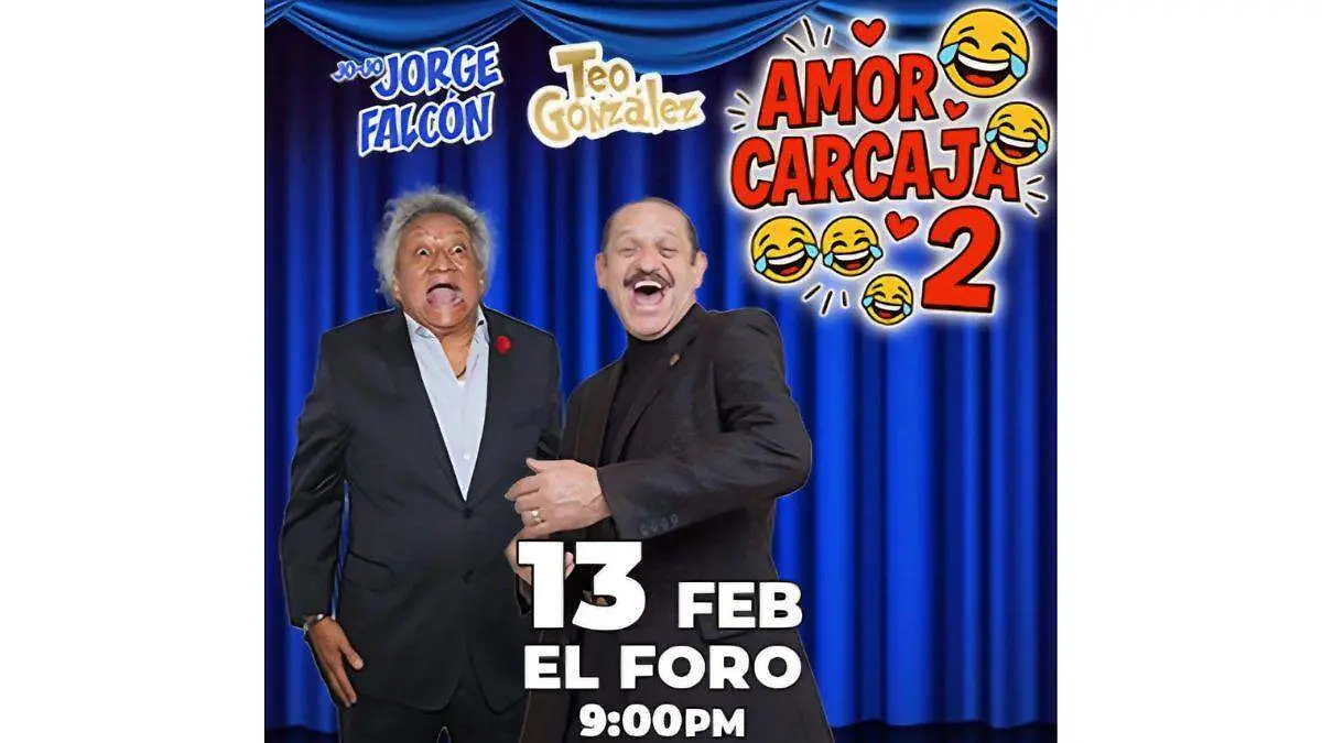 Teo González y Jo-Jo Jorge Falcón