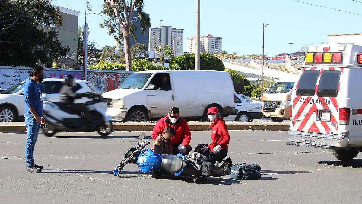 Cruz Roja-ambulancia-choque