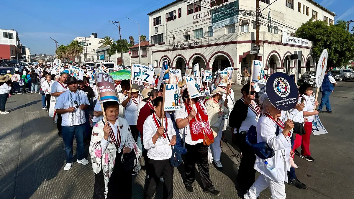 61 AG MARCHAN POR LA PAZ