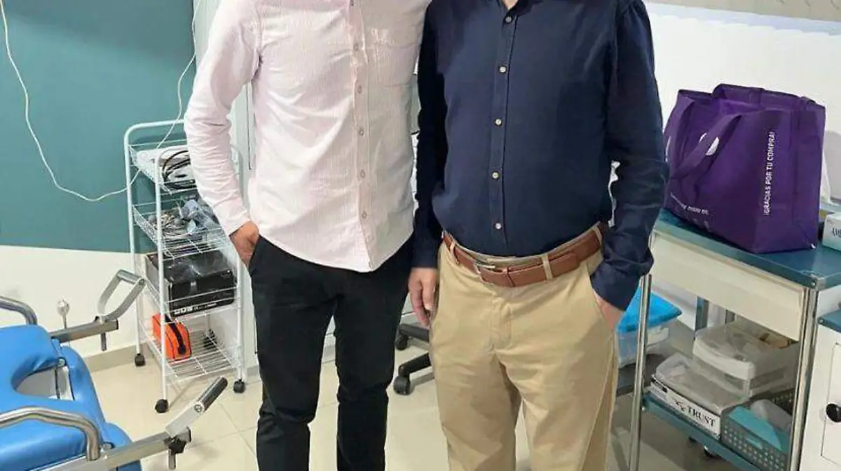 A poco más de un mes de su accidente, “El Mojito” muestra una total recuperación /Cortesía: Alejandro Lima