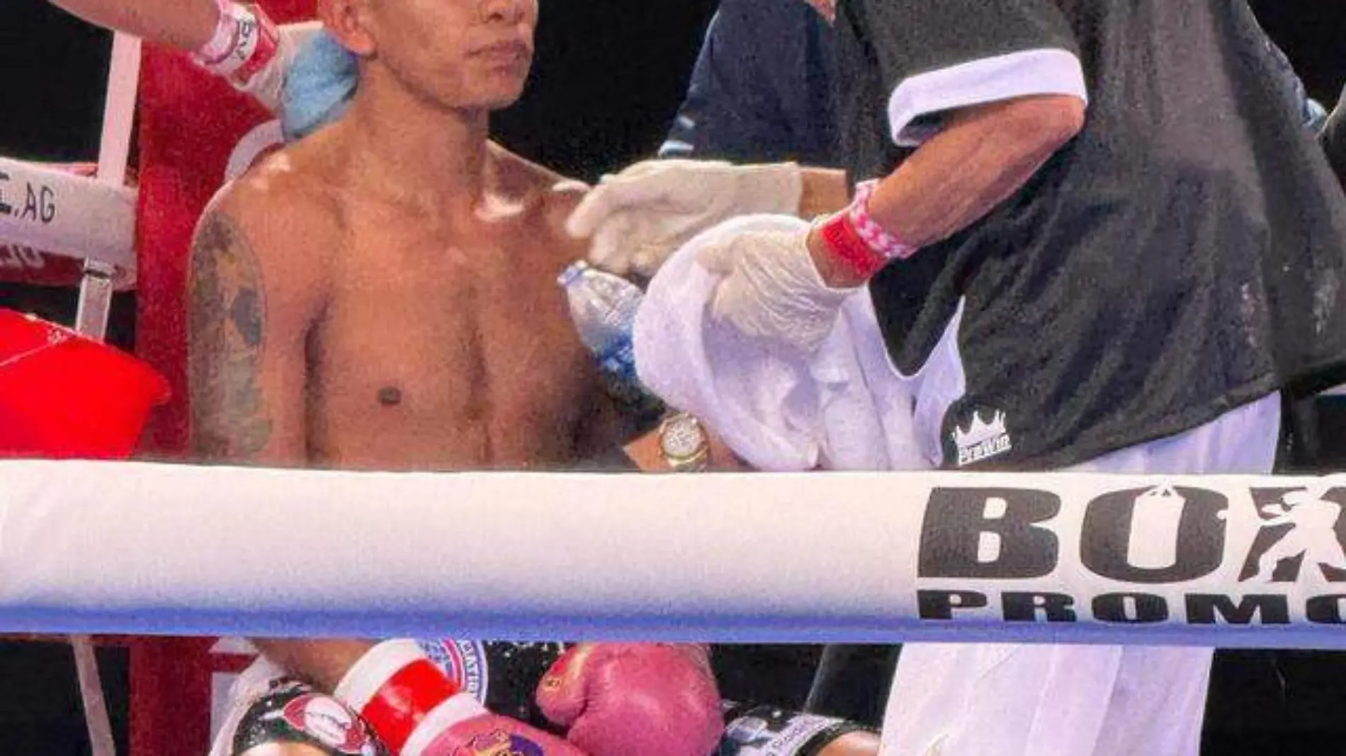 Israel Rodríguez Picazo boxeador ring