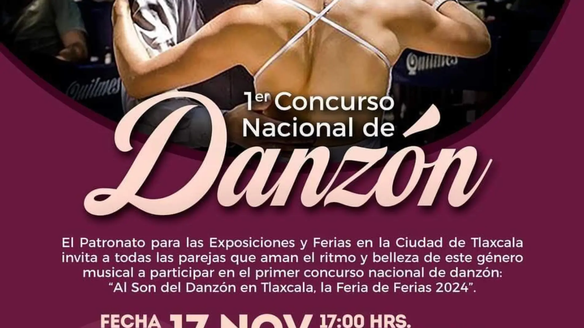 cartel concurso de danzón