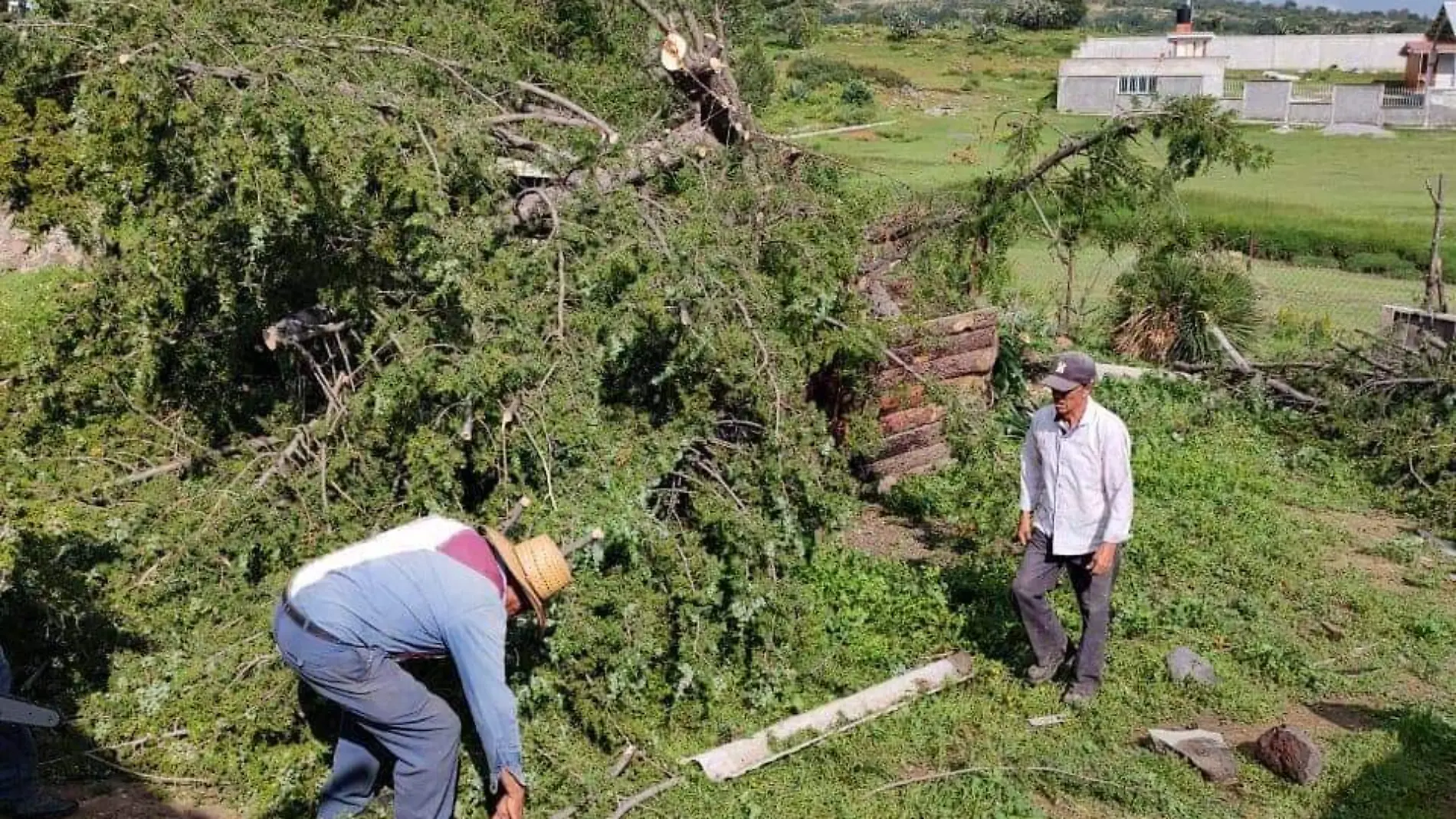 Sorprende tornado a habitantes de Tlaxco 3