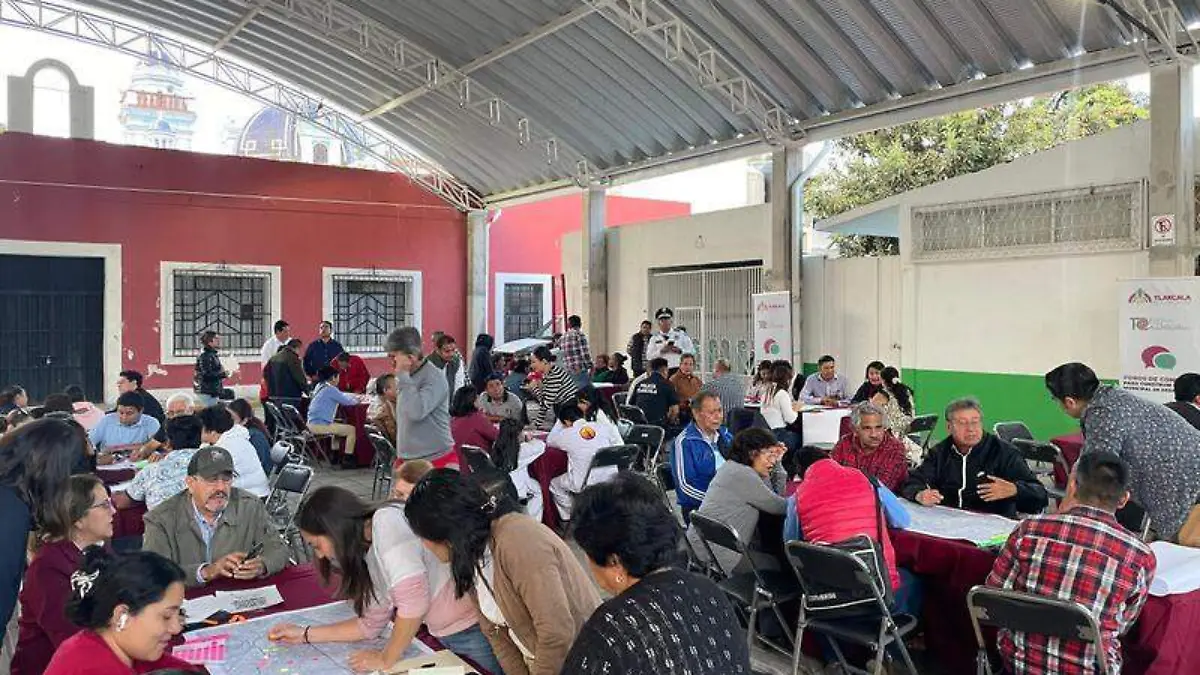 Los foros tienen como finalidad recopilar opiniones, propuestas e inquietudes de los habitantes de la capital tlaxcalteca cortesía gobierno de tlaxcala (3)