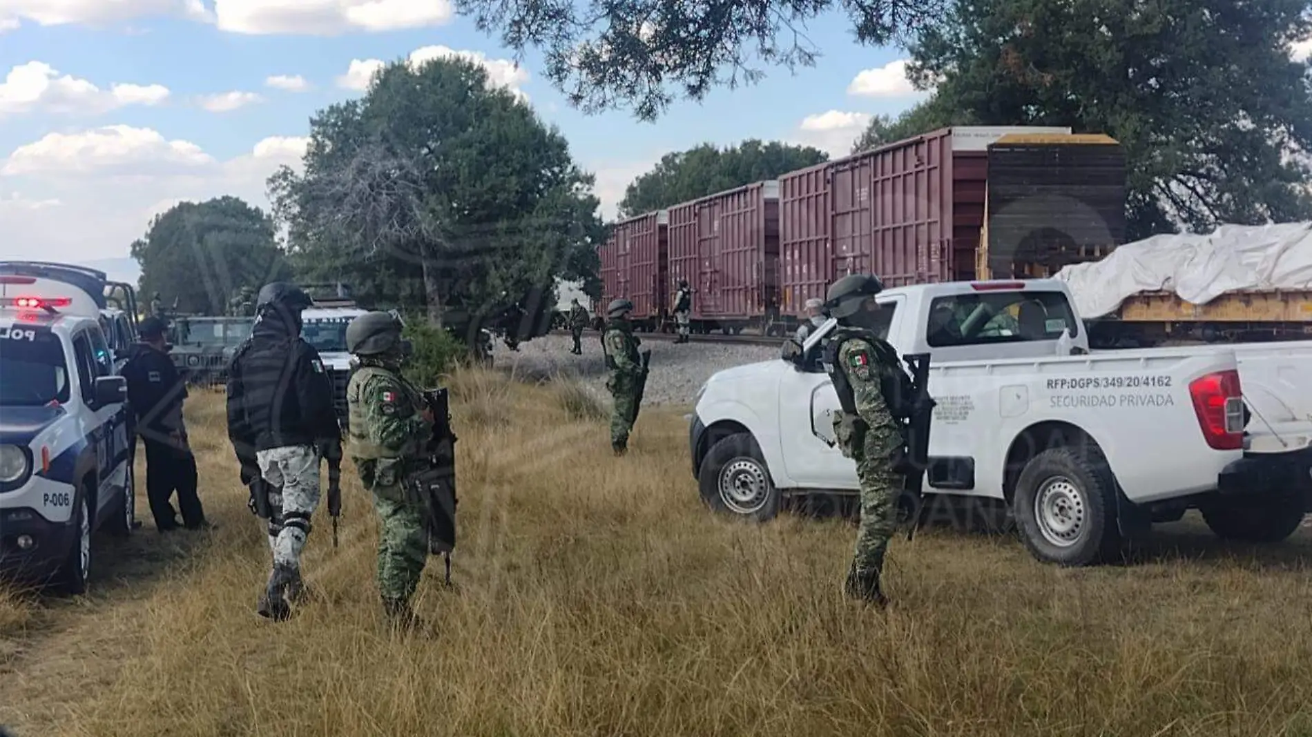 ¡Golpe a la delincuencia! Frustran robo de tren de carga en La Trasquila 2