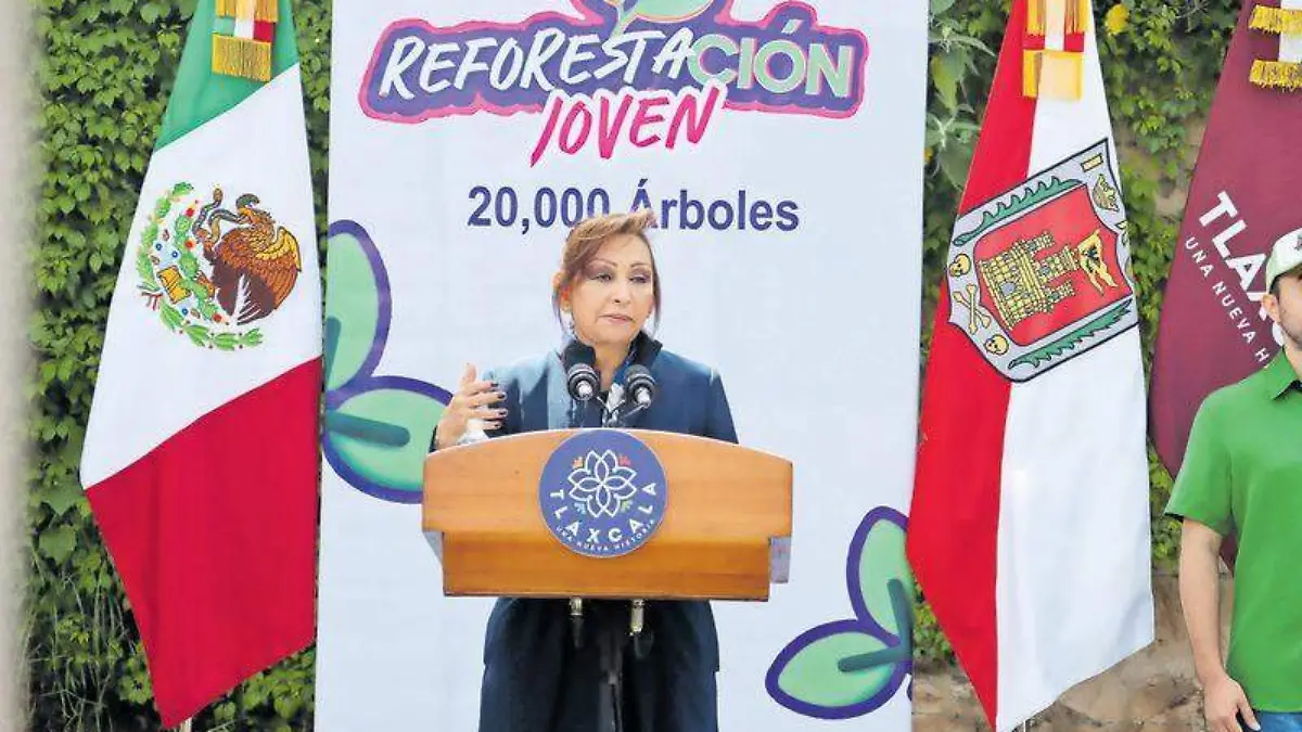 Lorena Cuéllar aplaudió el ímpetu de los jóvenes que encabezarán los trabajos de reforestación