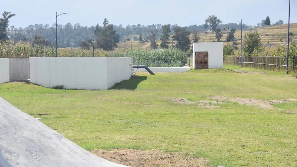 Planta de tratamiento de aguas residuales de Tepetitla fuera de servicioTOMÁS BAÑOS