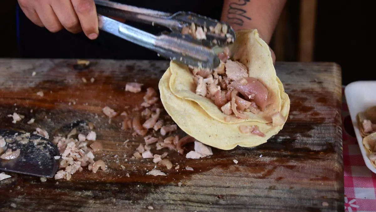 Taco de carnitas