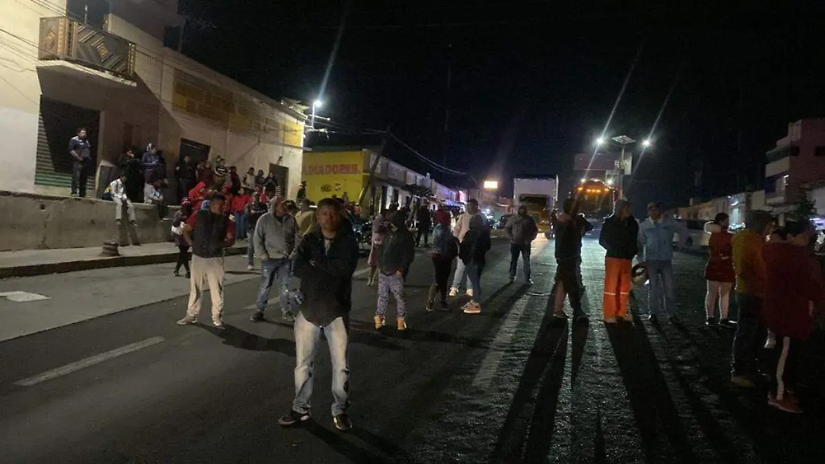 Calpulalpan manifestación