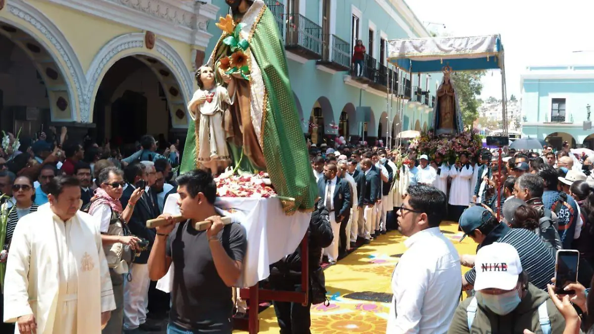Reporta CEPC saldo blanco por la procesión de la virgen de Ocotlán