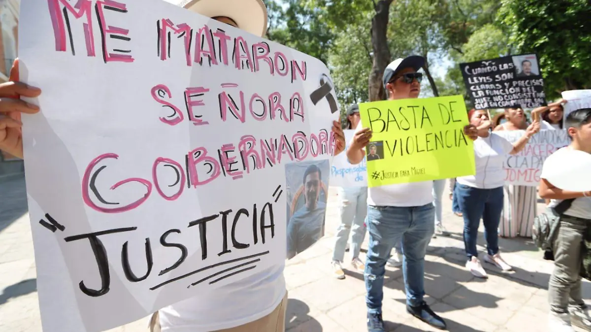 Marcha pacífica, justicia por Miguel