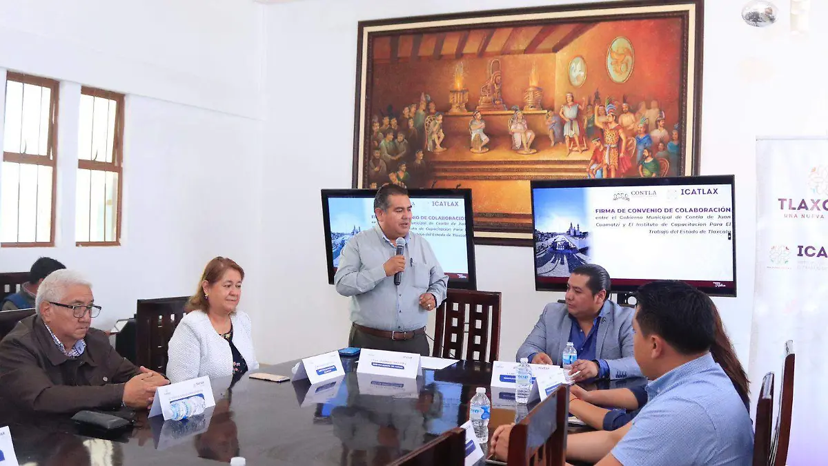 Promueve Icatlax emprendimiento con el municipio de Contla