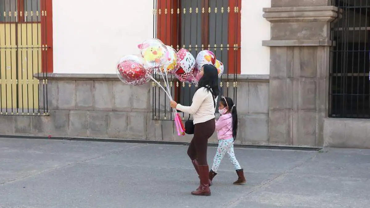 Personas, calle, niños