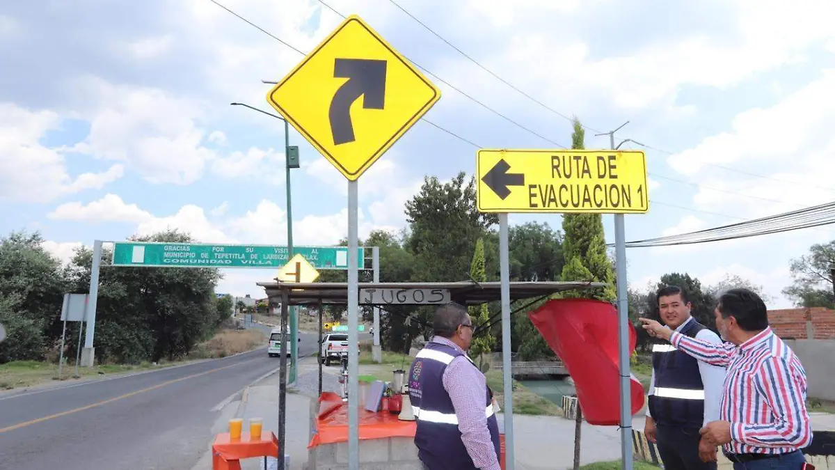 Rutas de evacuación del plan Popocatépetl se encuentran en óptimas condiciones en Tlaxcala
