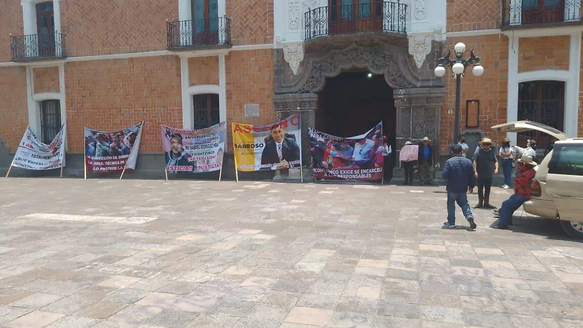 Protesta Xicohtzinco