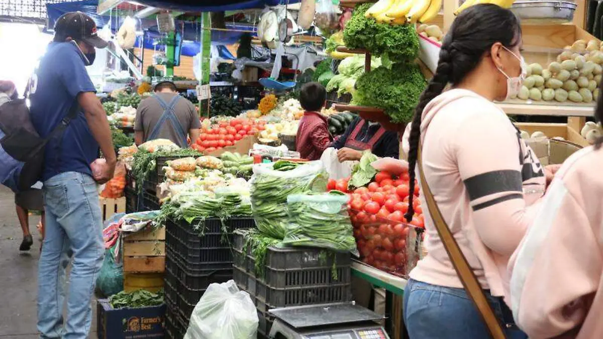 Mercado, comerciantes, canasta básica, inflación