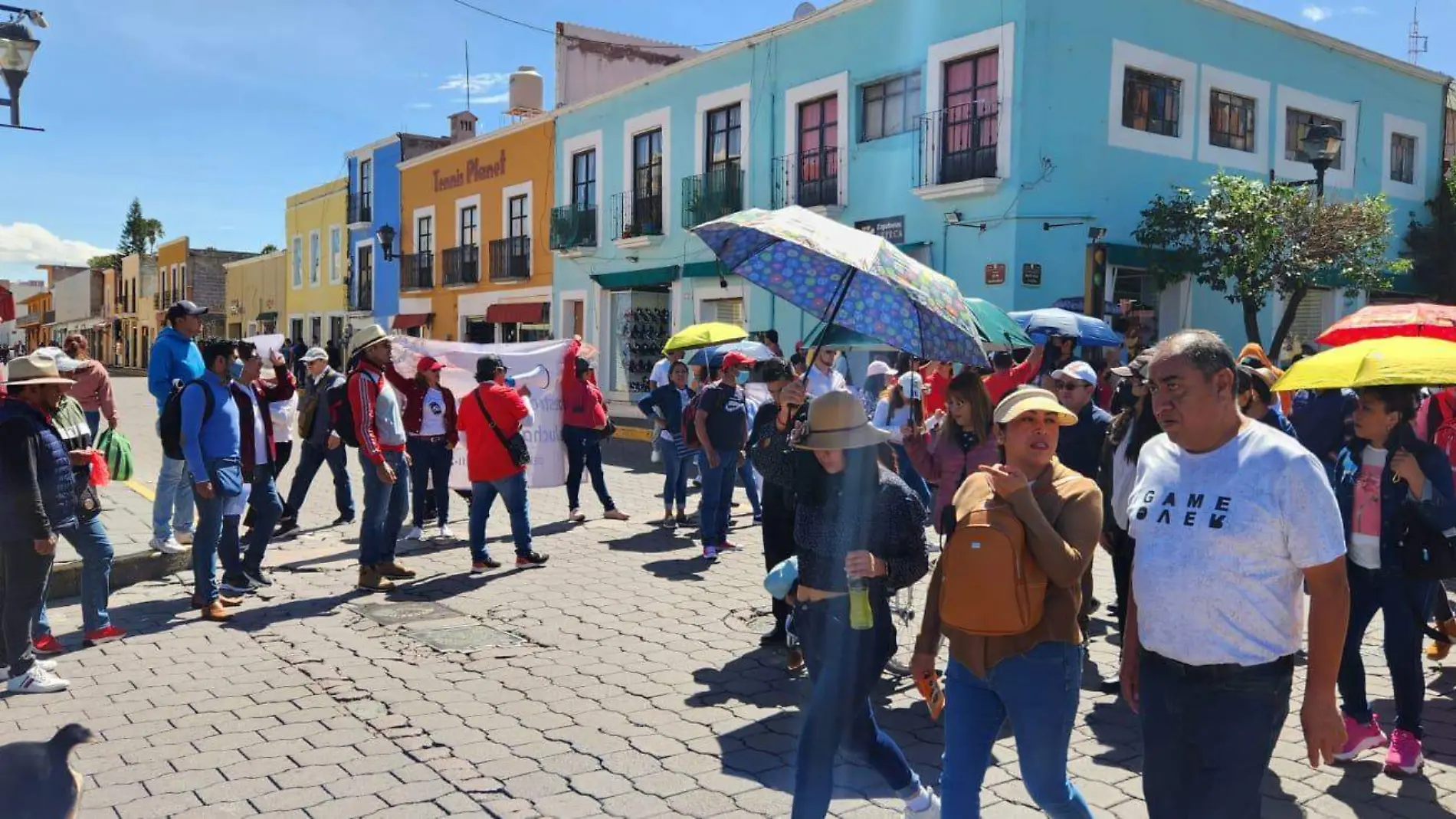 Protesta sindicato 