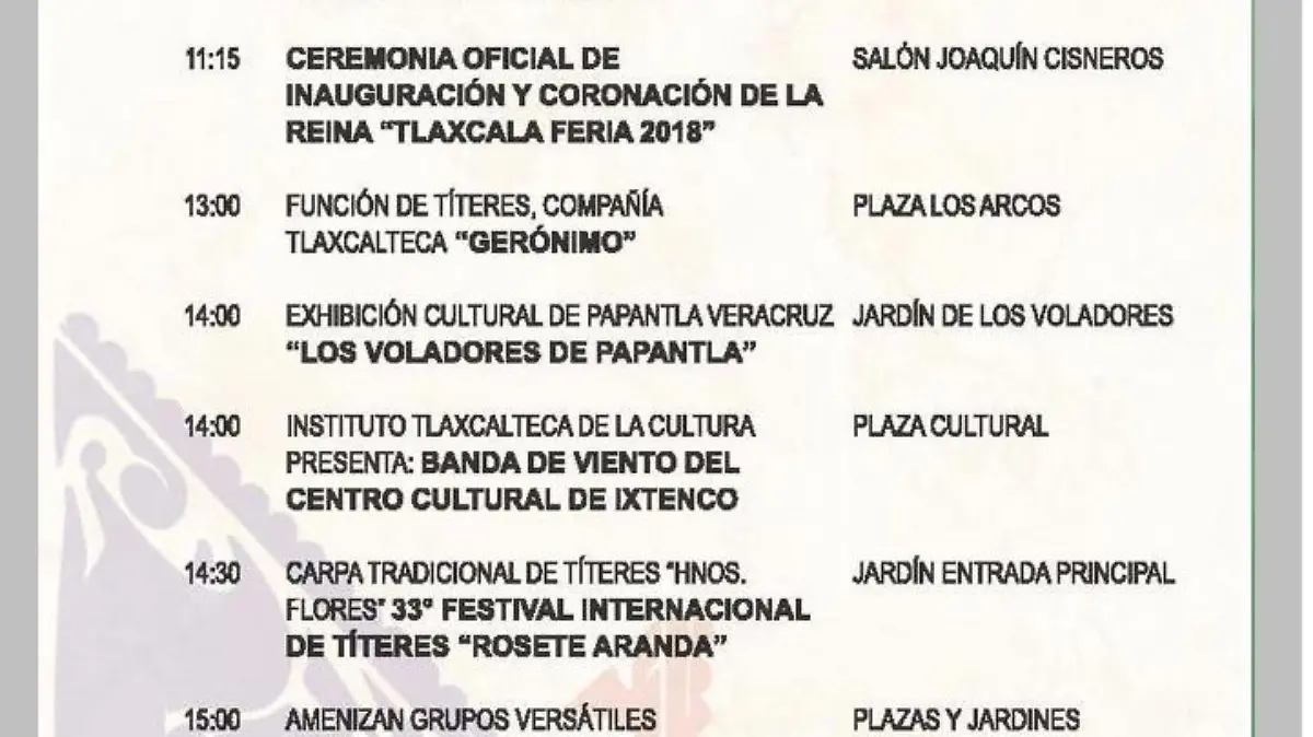 programa feria