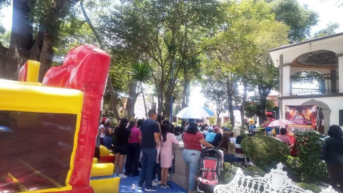 Dan vida “domingos familiares” al Parque Municipal de Apetatitlán 2