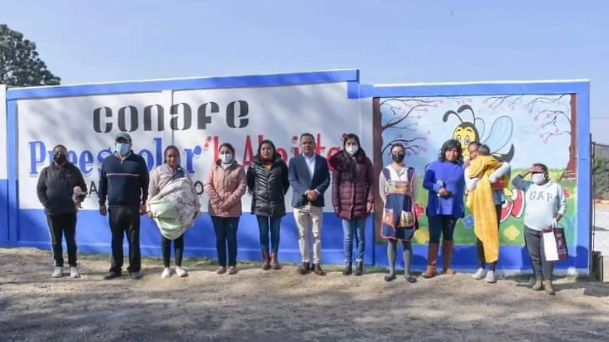 Entrega Ángelo Gutiérrez trabajos de rehabilitación en preescolar La Abejita 3