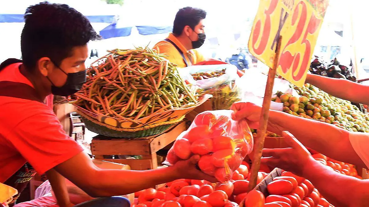 JITOMATE COSTO, canasta básica