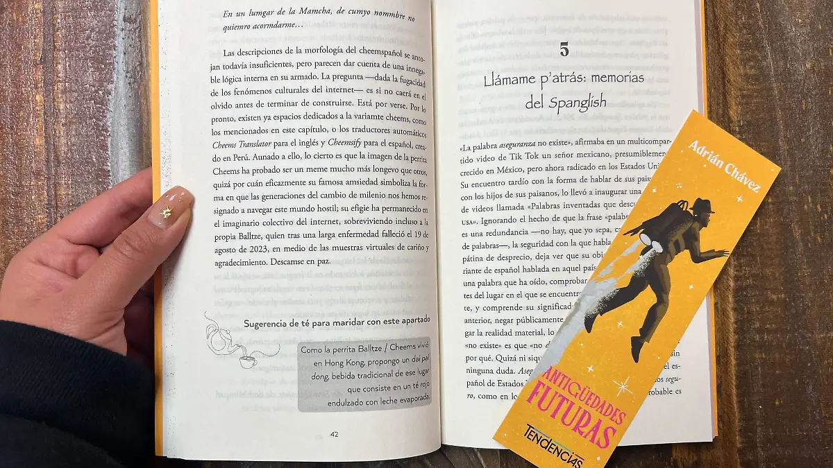 El libro de Adrian Chavez