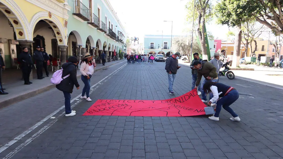 DOCENTES CIERRAN SEPE-USET RECHAZO TITULAR DE EDUCACIÓN INDÍGENA (6).