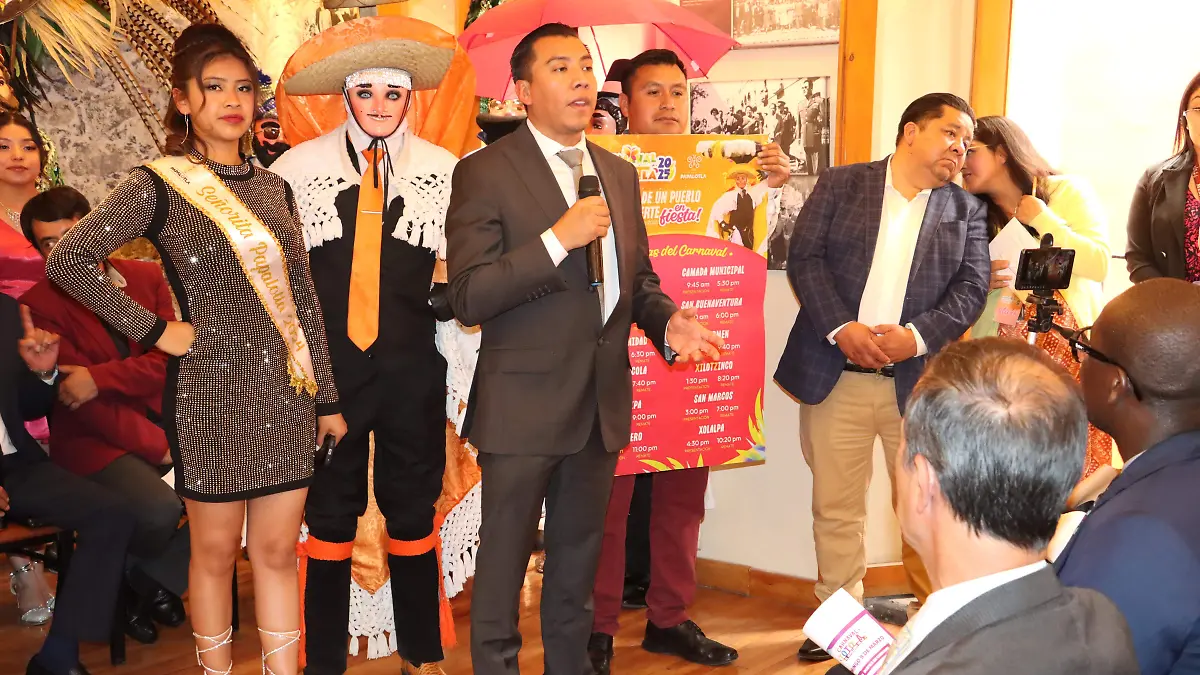 Carnavales de Tlaxcala llegan a la capital del país 2