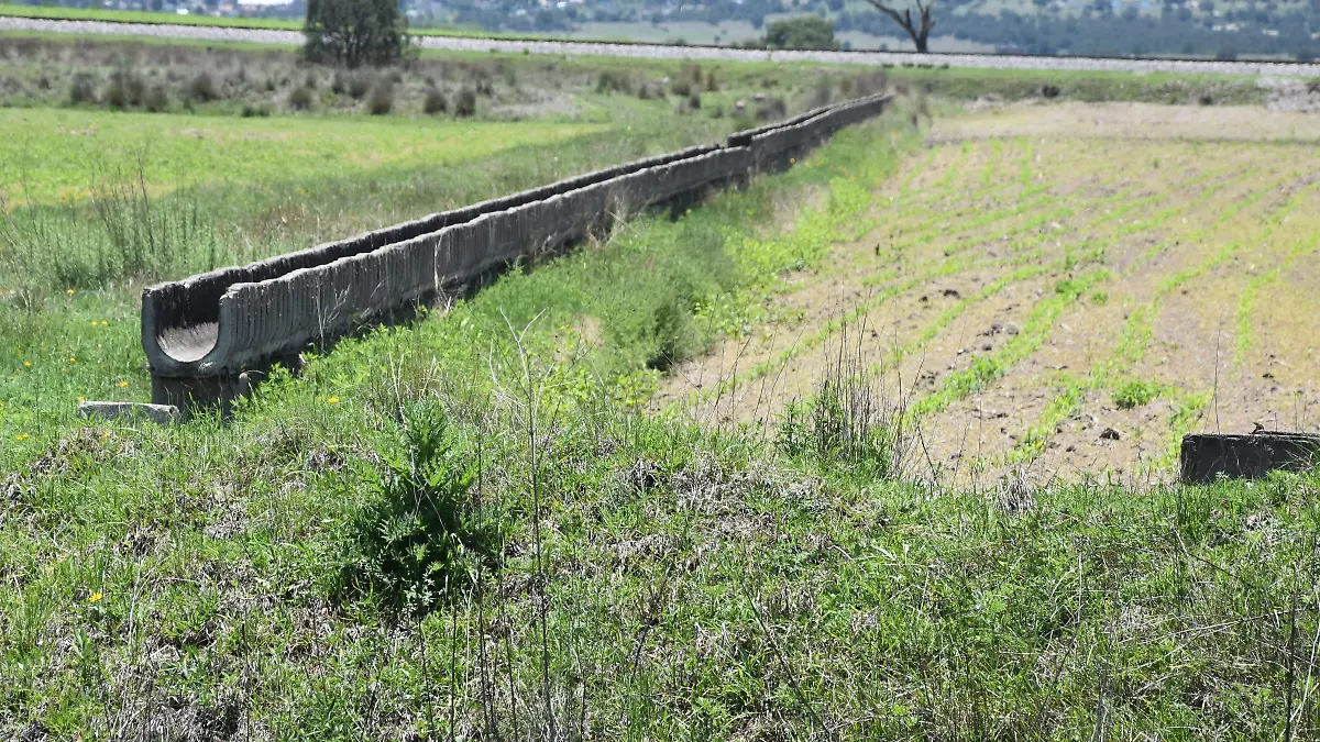 EL RIEGO CON CANALETAS 