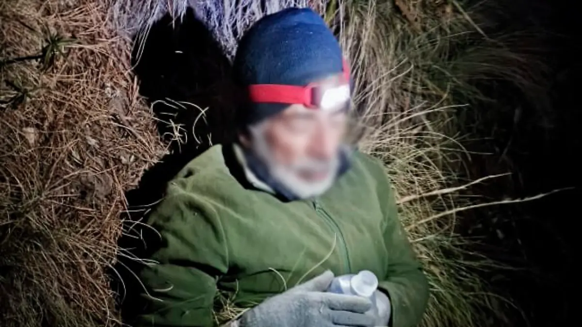 “Gracias, les debo la vida”, expresó don Pancho a policías de montaña