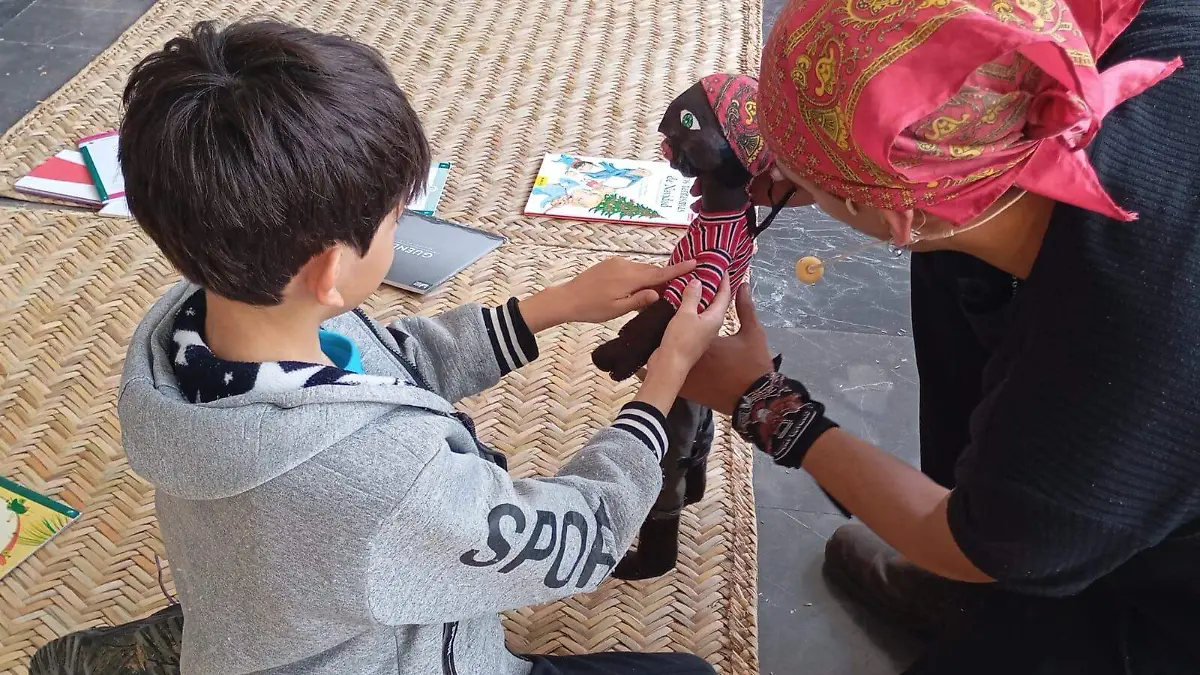 Infante en actividades de Alquimagina 