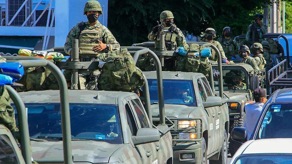 Ejército en las calles